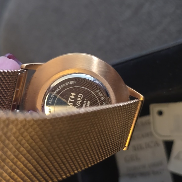 MVMT Rose Gold Mesh Strap Watch - Picture 9 of 10